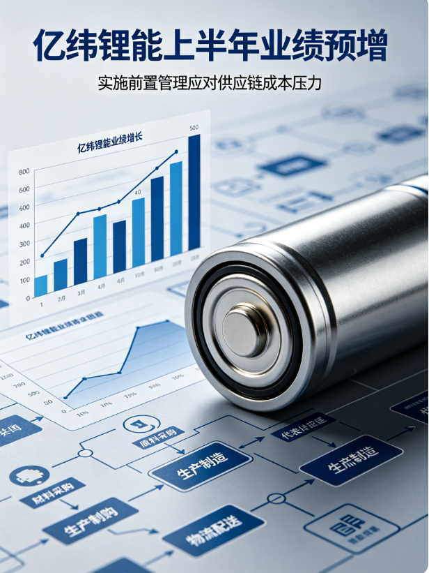 亿纬锂能半年预增近翻倍