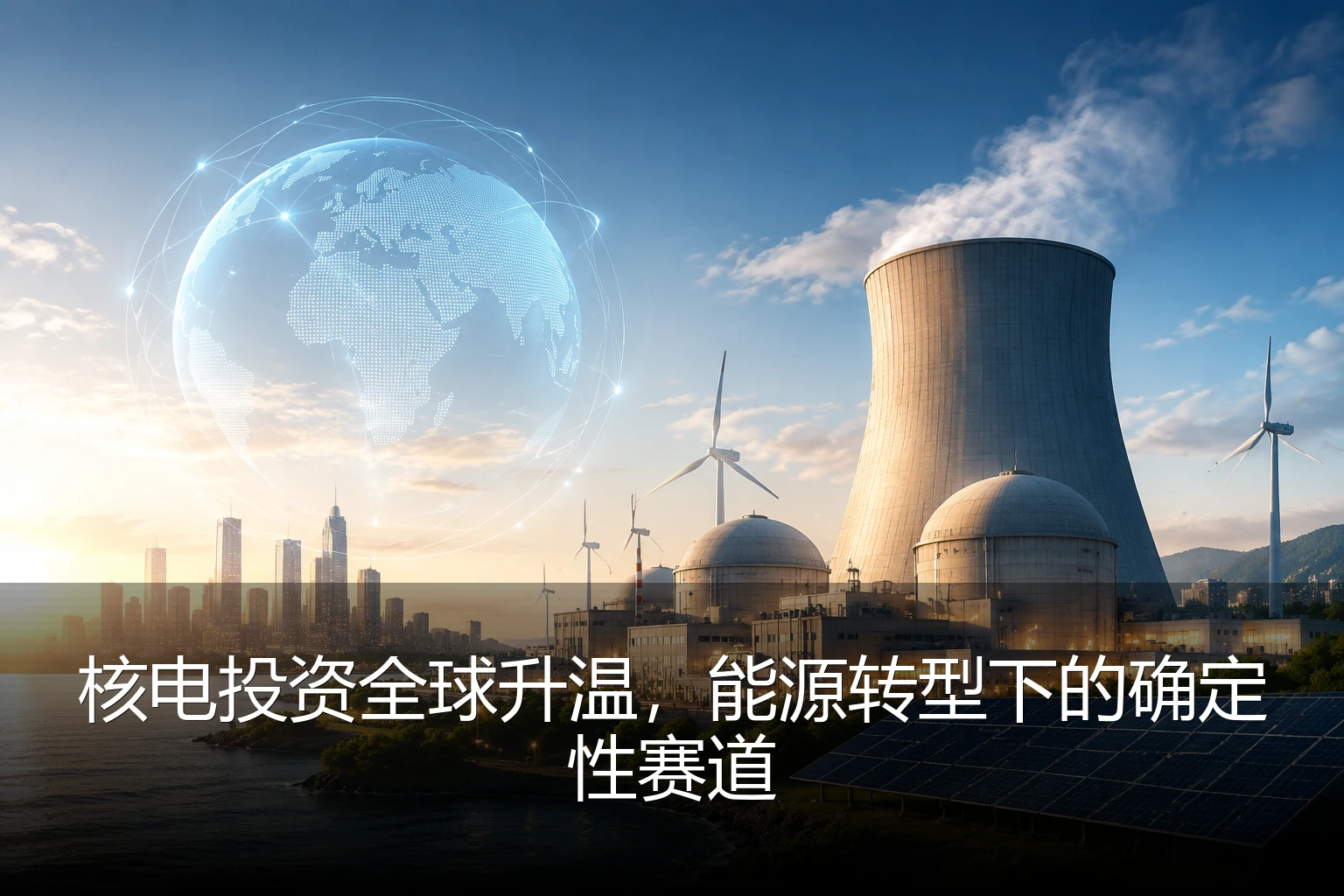核电投资全球升温，能源转型下的确定性赛道