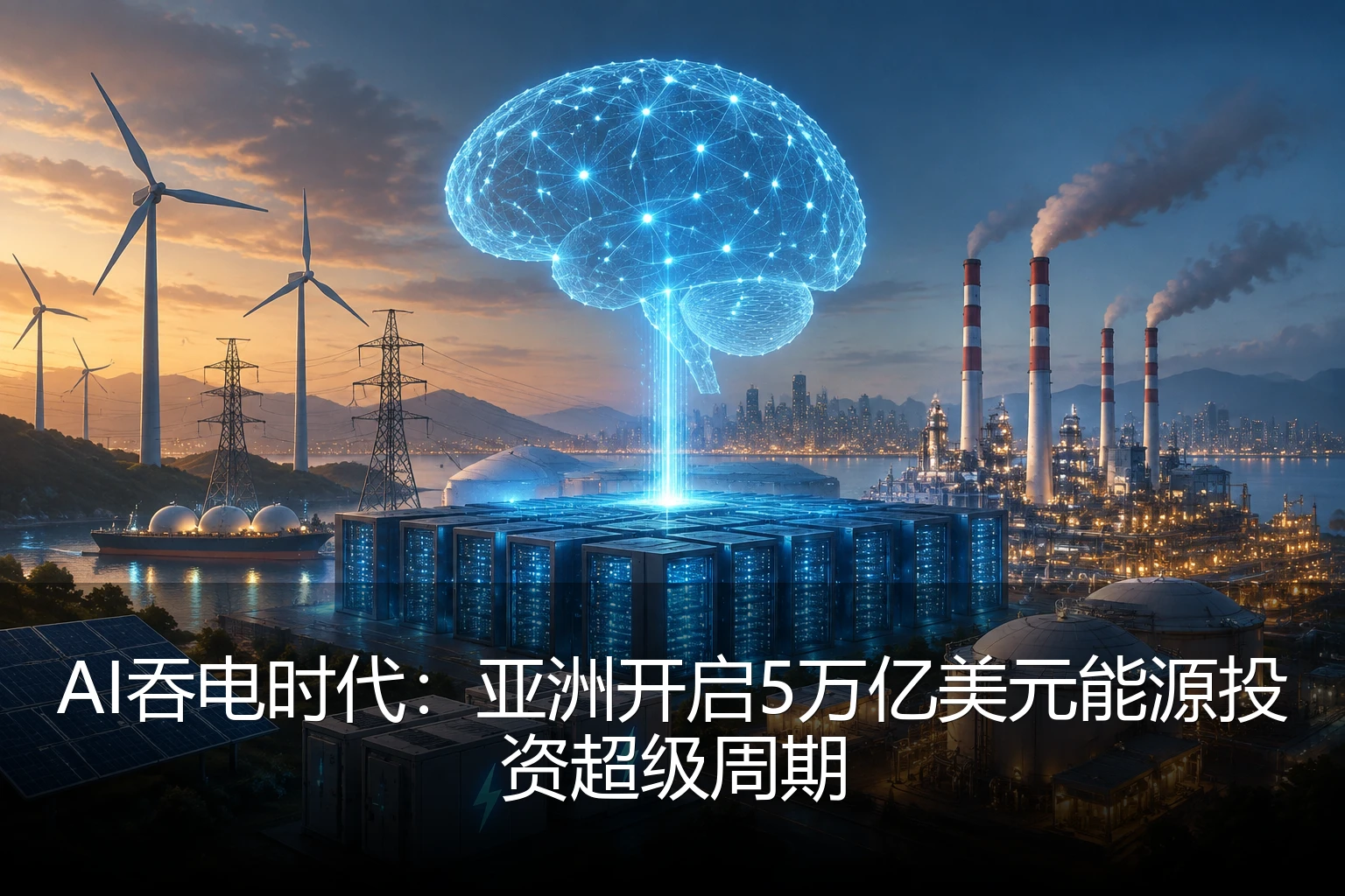 AI吞电时代：亚洲开启5万亿美元能源投资超级周期