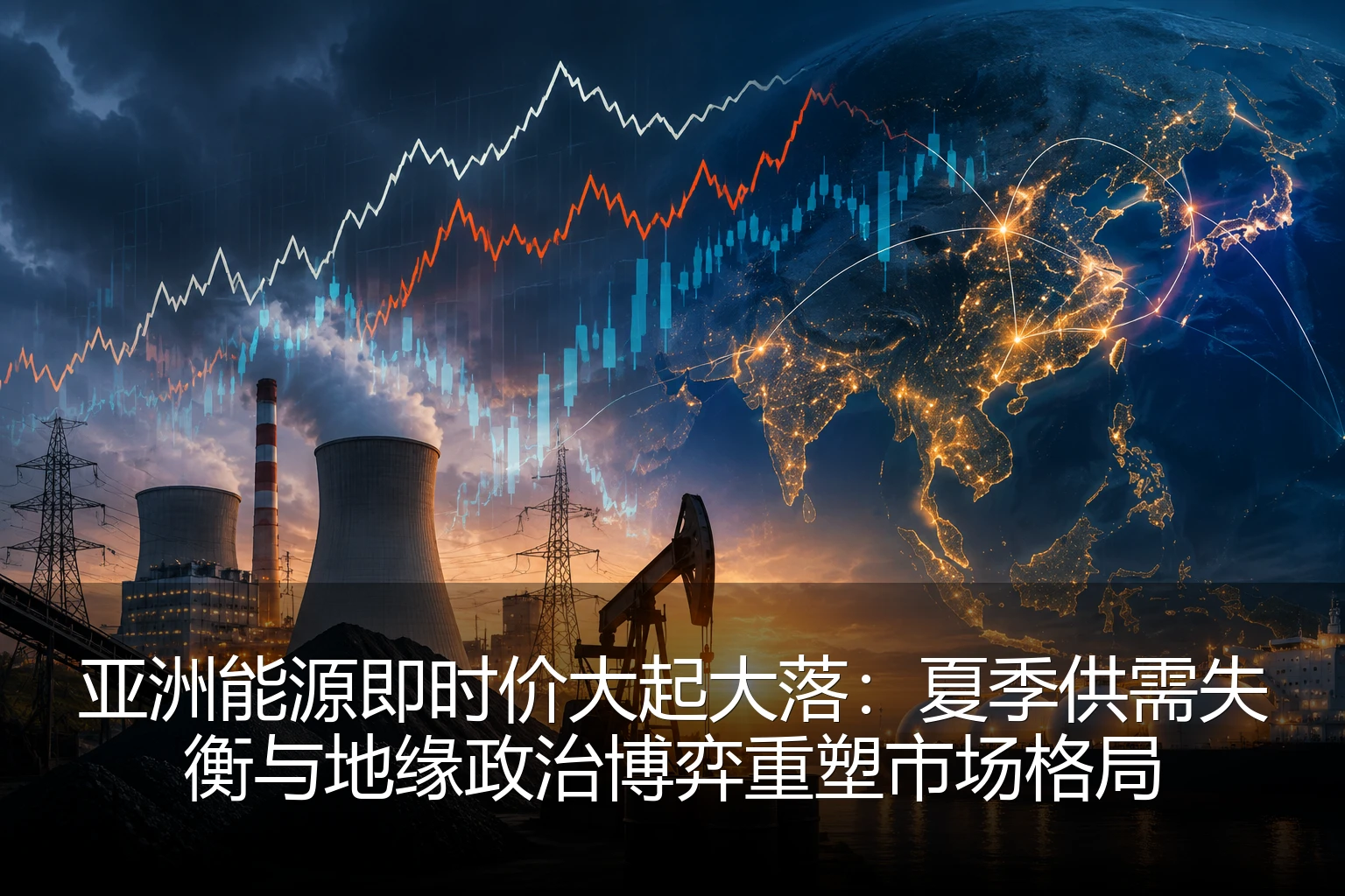 亚洲能源即时价大起大落：夏季供需失衡与地缘政治博弈重塑市场格局