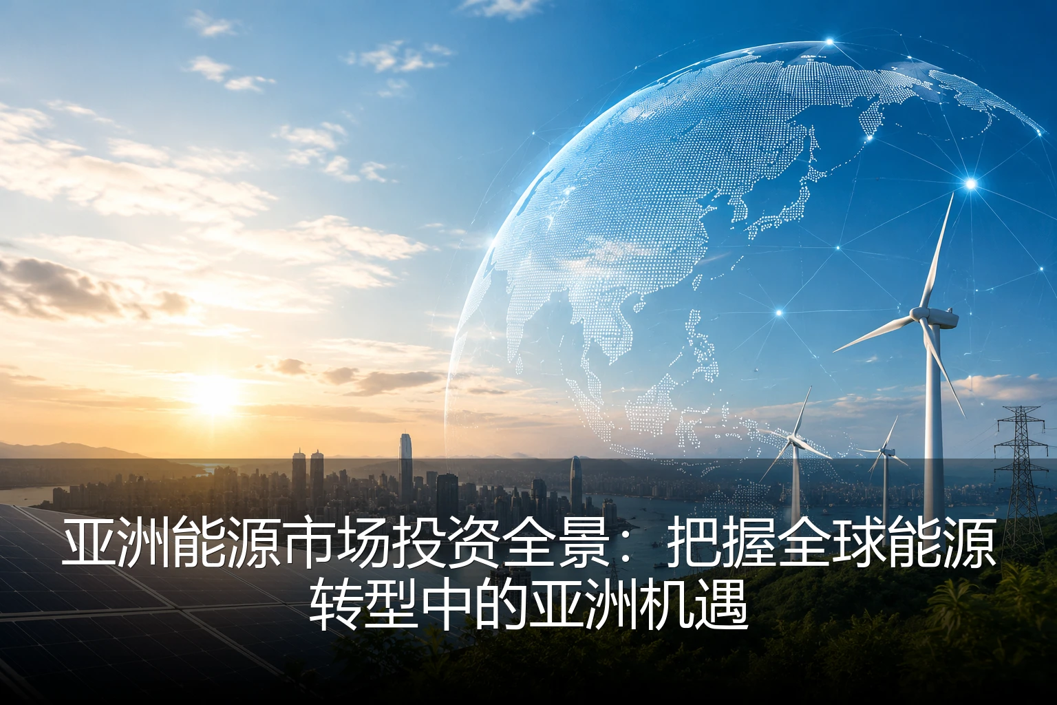 亚洲能源市场投资全景：把握全球能源转型中的亚洲机遇