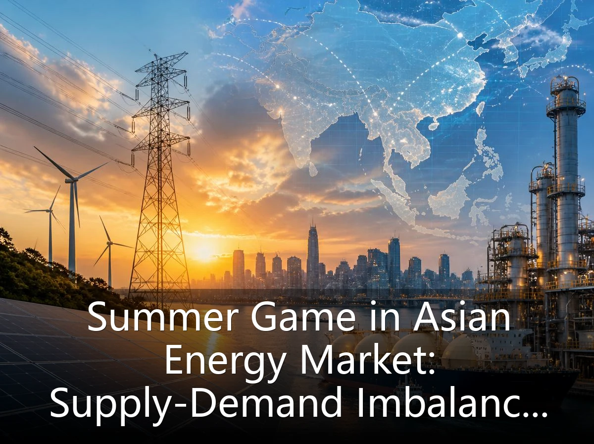 Summer Game in Asian Energy Market: Supply-Demand Imbalance and Geopolitical Reshaping of New Price Patterns
