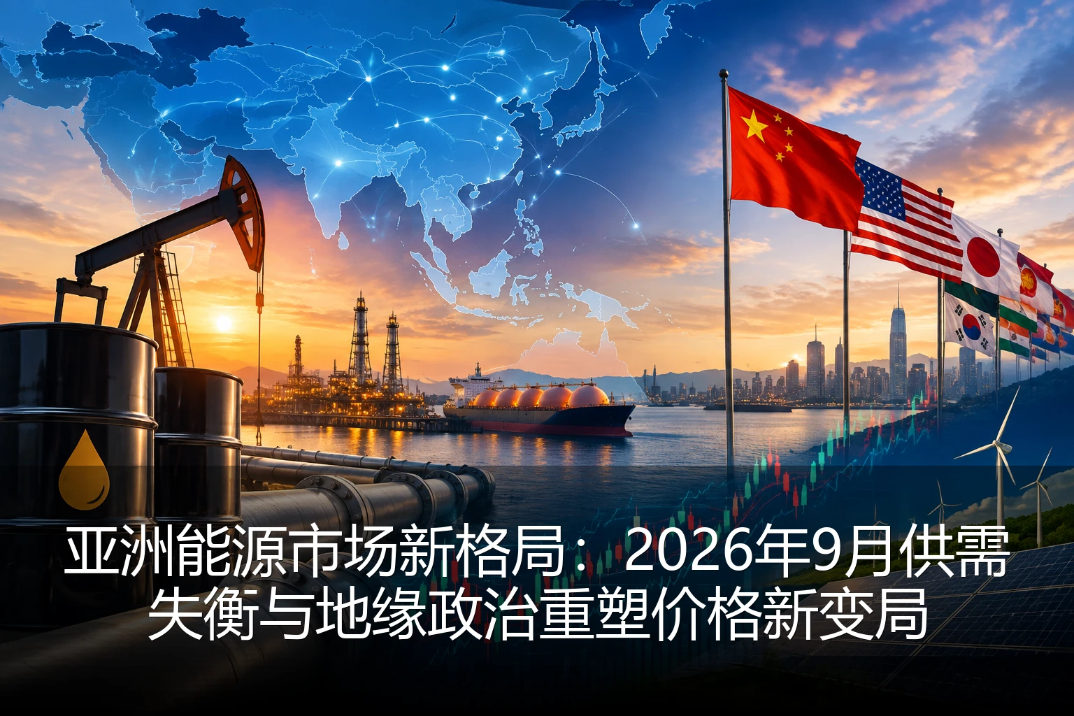 亚洲能源市场新格局：2026年9月供需失衡与地缘政治重塑价格新变局