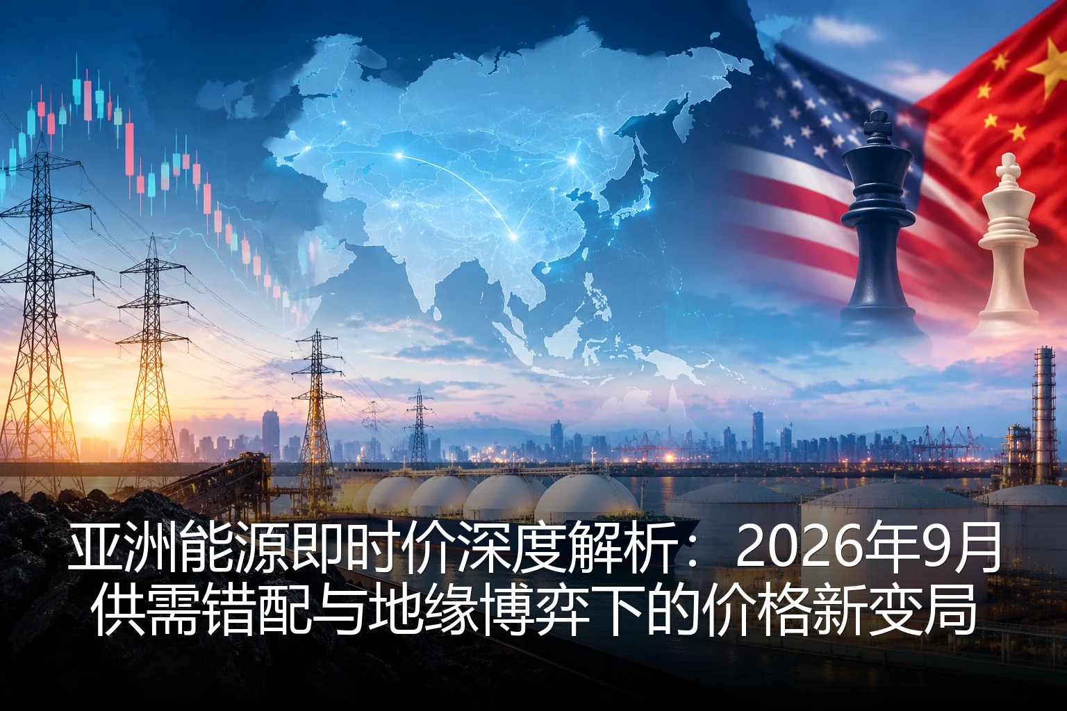 亚洲能源即时价深度解析：2026年9月供需错配与地缘博弈下的价格新变局